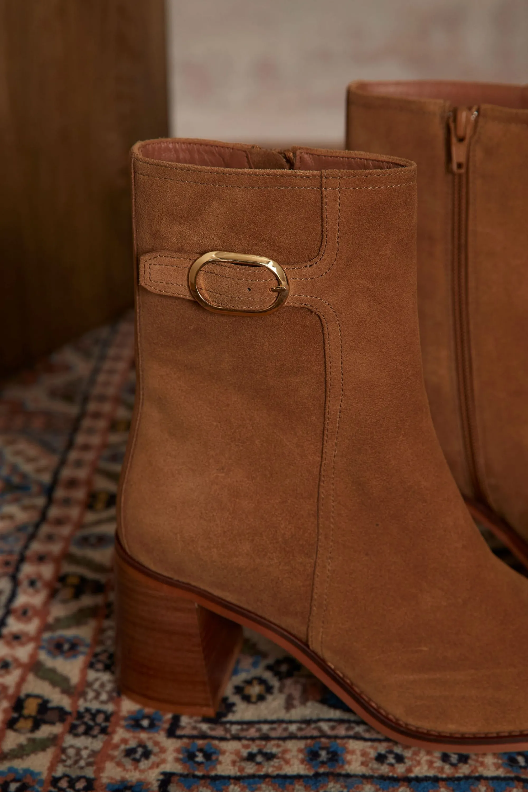 Maison 123 Bottes Et Bottines>Bottines ROXANE CAMEL CLAIR