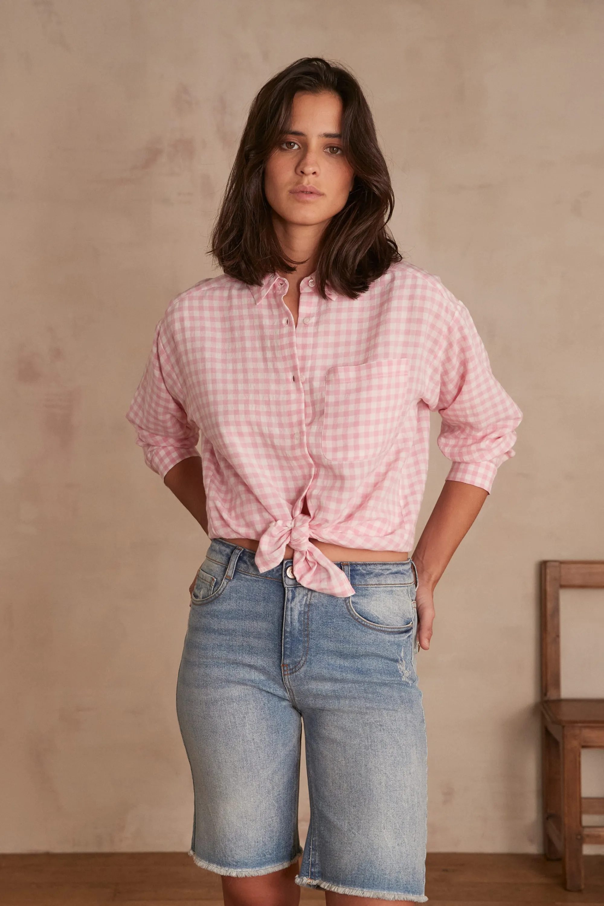 Maison 123 Blouses Et Chemises Imprimées>CHEMISE BARDEAUX PRIMEROSE