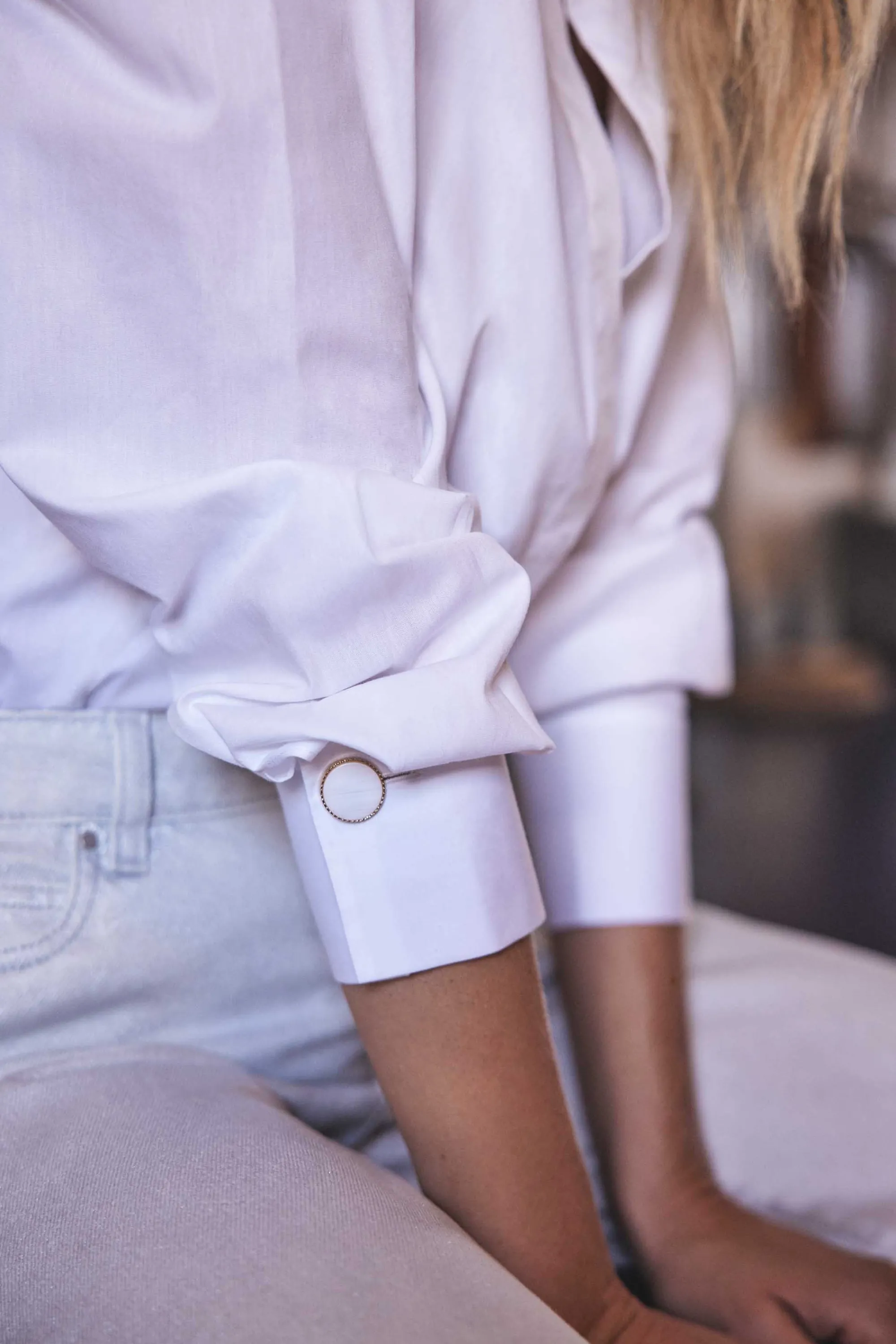 Maison 123 Blouses Et Chemises Blanches | Blouses Et Chemises En Coton>Chemise ESMERALDA BLANC