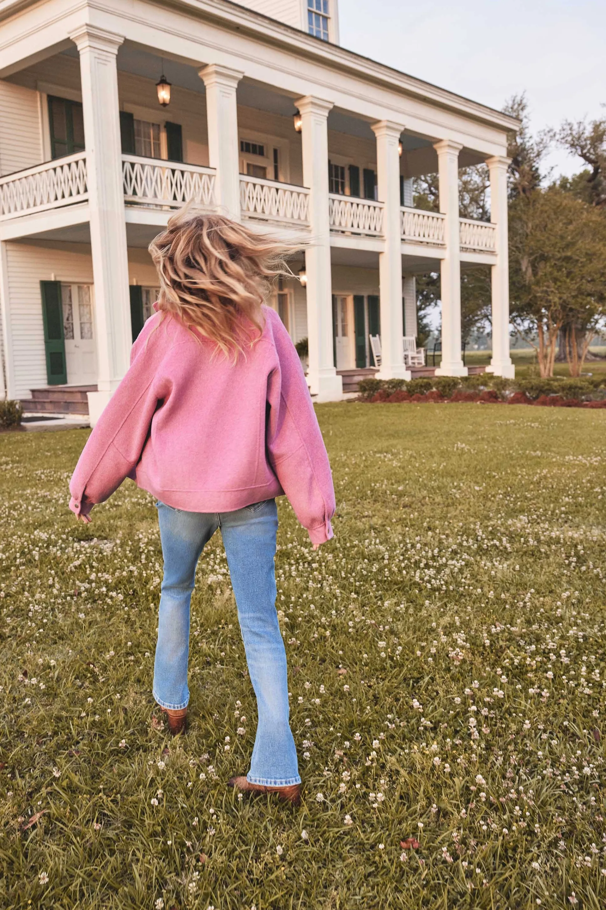 Maison 123 Jeans We Care | Jeans Flare Et Bootcut>Jean flare PAMELA Produit labellisé We Care mettant en avant l'utilisation de matières plus responsables et la valorisation de la production locale DELAVE CLAIR