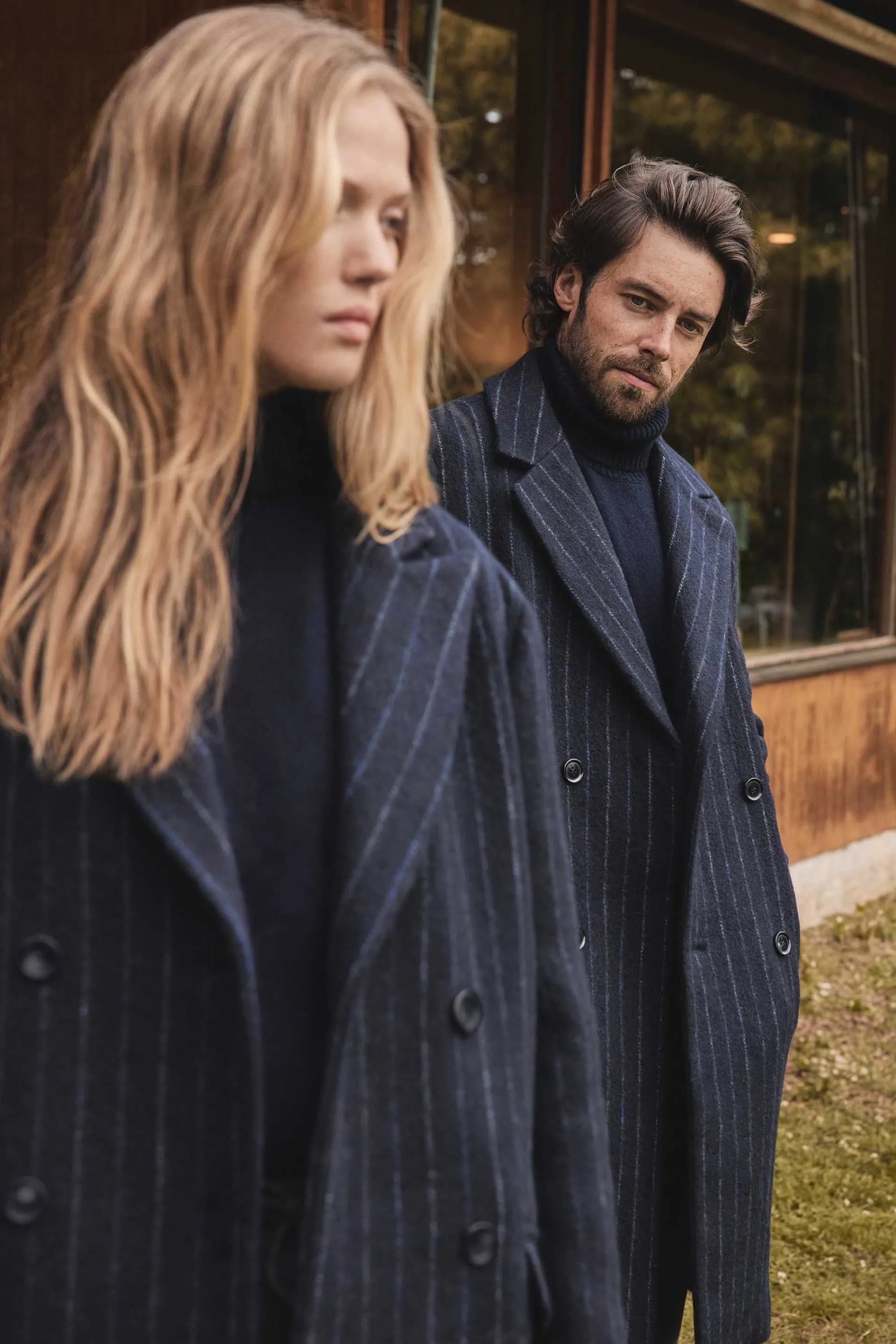 Maison 123 Manteaux Longs | Manteaux En Laine>Manteau unisexe MARLEY MARINE