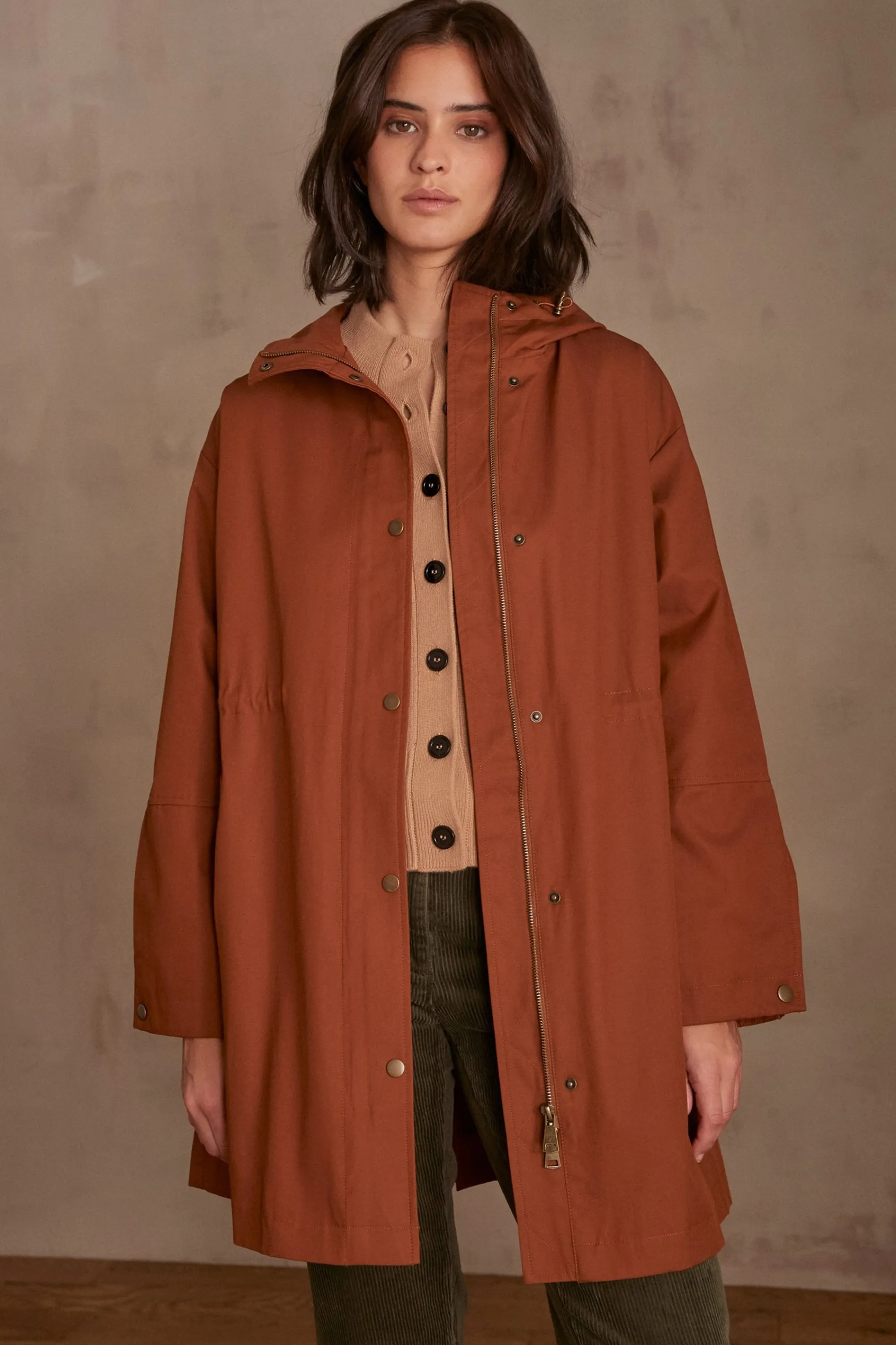 Maison 123 Manteaux Longs | Anorak>Parka ANITA TOFFEE