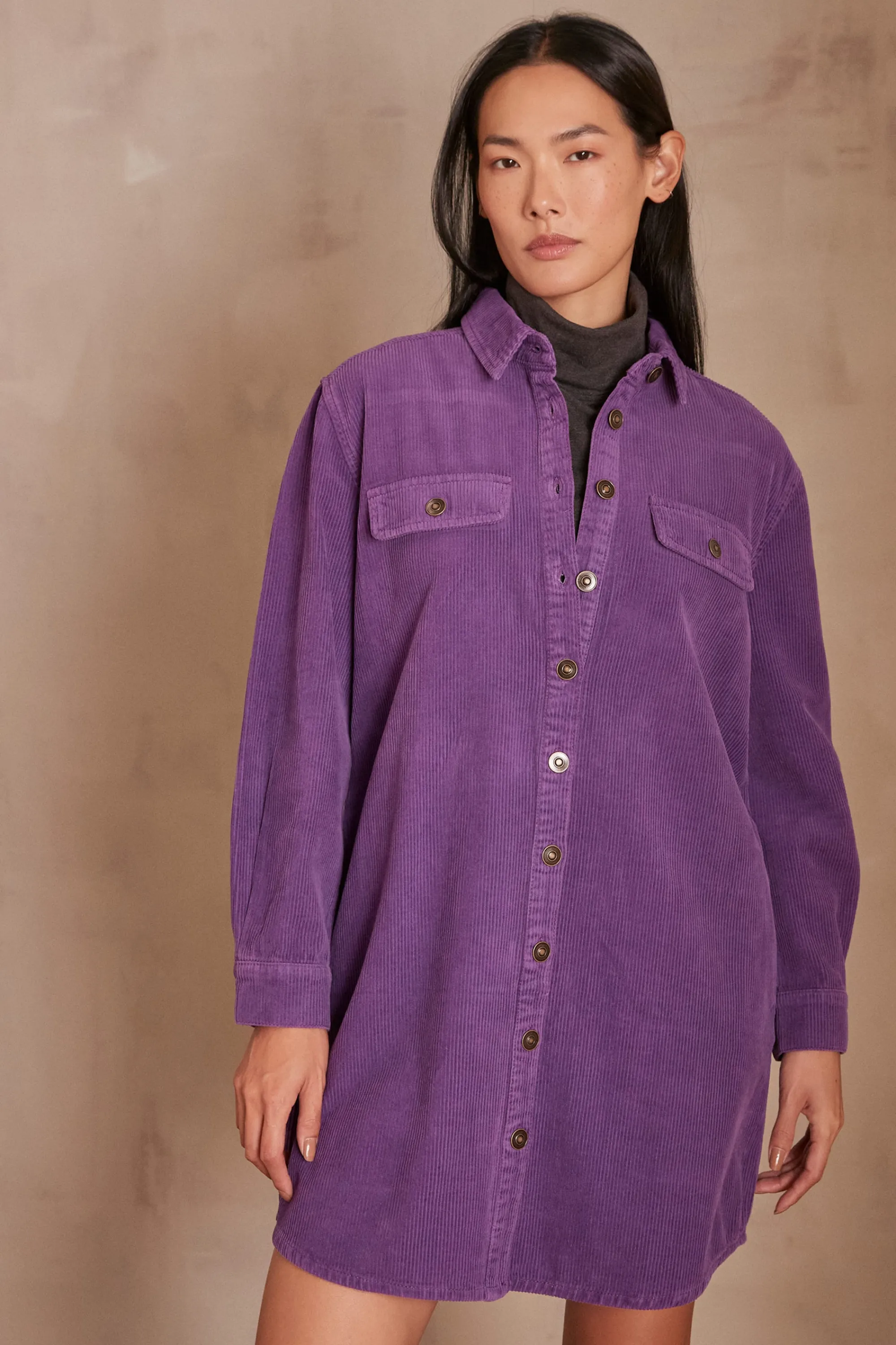 Maison 123 Robes Courtes | Robes Colorées>Robe CENDRA VIOLET